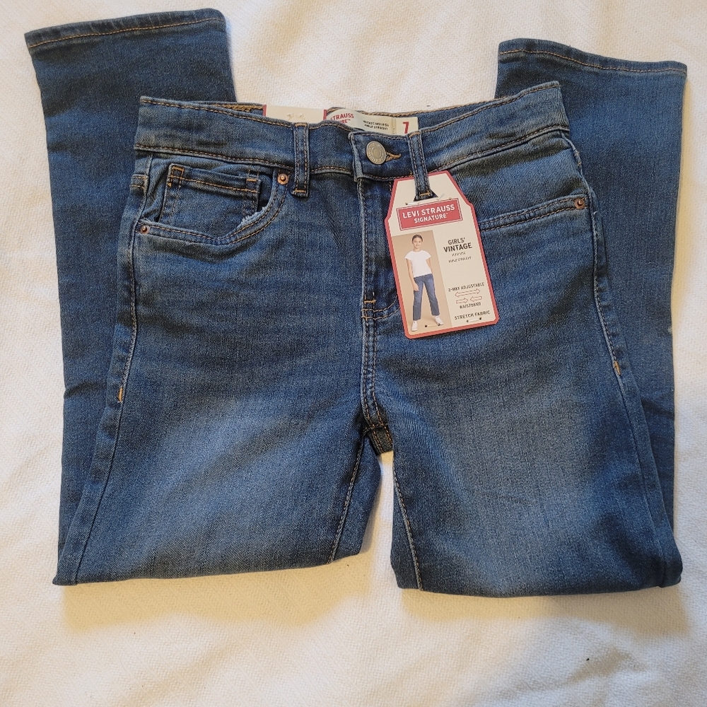 Levi's Vintage High-Rise Blue Jeans
